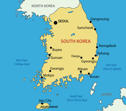 south-korea-map